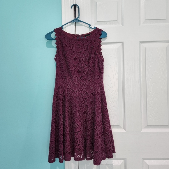 Purple Jodi Kristopher Dress Size 5 - Picture 1 of 3